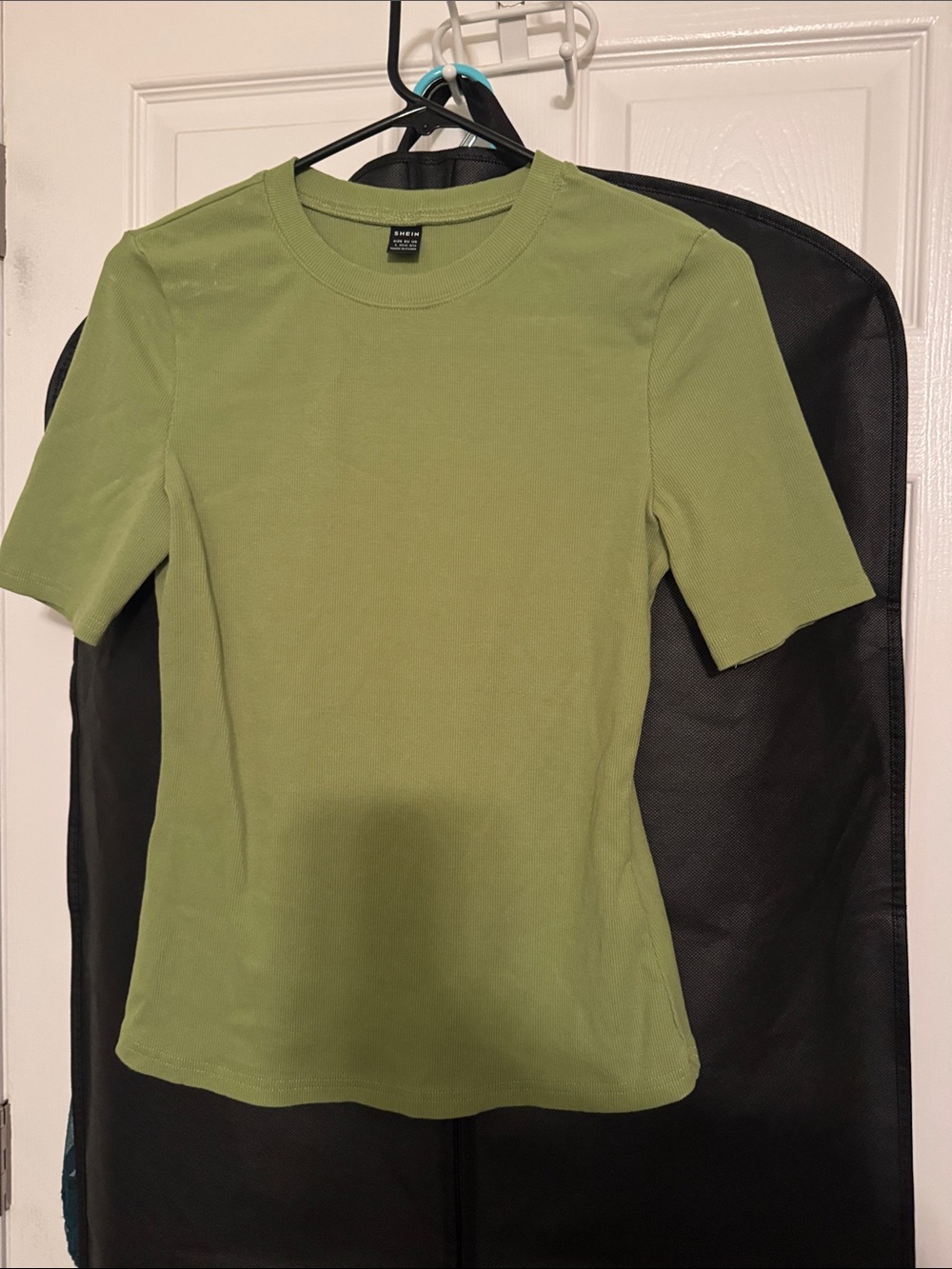 Green Short Sleeve Crewneck Tee
